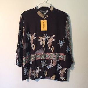 Citron Blouse 100 % Rayon size S M XL